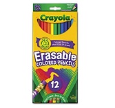Crayola Erasable Coloured Pencils Crayola Erasable Coloured Pencils